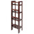 Winsome Terry 4 Tier Narrow Foldable Bookcases