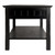 Winsome Timber Black Wood 3pc Coffee Table Set