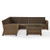 Crosley Bradenton 5pc Outdoor Sectional Sets with Coffee Table