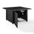 Crosley Dante Black Outdoor Fire Pit Table