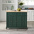 Crosley Madison Emerald Green Kitchen Island Cart