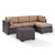 Crosley Biscayne Fabric 4pc Outdoor Sectional Sets