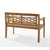 Crosley Olivier Teak Indoor Outdoor Bench