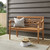 Crosley Olivier Teak Indoor Outdoor Bench