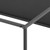 Crosley Braxton Matte Black 3pc Coffee Table Set with End Tables