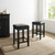 Crosley Oxford Kitchen Islands with 2 Square Seat Stools