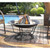 Crosley Buckner Black Outdoor Fire Pit