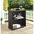 Crosley Palm Harbor Brown Outdoor Bar Table