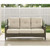 Crosley Rockport Light Brown Oatmeal Outdoor High Back Sofa