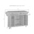 Crosley Cambridge Granite Full Size Kitchen Island Carts