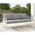 Crosley Kaplan Fabric Metal Outdoor Sofas