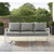 Crosley Kaplan Fabric Metal Outdoor Sofas