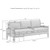 Crosley Capella Creme Outdoor Wicker Sofas