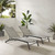 2 Crosley Weaver Light Gray Outdoor Chaise Lounges