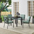 Crosley Kaplan Mist 5pc Outdoor Metal Round Dining Sets