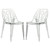 LeisureMod Cornelia 2 Dining Chairs