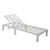 2 LeisureMod Chelsea Outdoor Weathered Grey Chaise Lounge Chair With Cushions