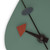 LeisureMod Manchester Rain Drop Wall Clocks