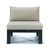 LeisureMod Chelsea 4pc Middle Patio Chairs with Cushions