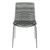 LeisureMod Astor Plastic 2 Dining Chairs