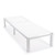 LeisureMod Marlin Patio Chaise Lounge Chairs With White Aluminum Frame
