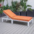 LeisureMod Chelsea Cushion Outdoor Chaise Lounge Chairs