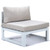 LeisureMod Chelsea 6pc Patio Sectionals with Cushions
