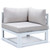 LeisureMod Chelsea 6pc Patio Sectionals with Cushions