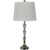 Crestview Collection Chrome Crystal Table Lamp