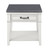 Martin Svensson Del Mar Antique White Grey End Table