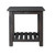 Martin Svensson Barn Door Antique Black Farmhouse End Tables