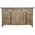 Sunset Trading Shabby Chic Cottage Driftwood Brown Credenza