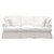 Sunset Trading Horizon White 3pc Living Room Slipcover Set