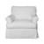 Sunset Trading Horizon White 3pc Living Room Slipcover Set