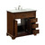 Elegant Decor Americana 36 Inch Single Bathroom Vanity Sets