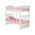 AFI Furnishings Columbia Bunk Beds with Ladder