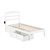 AFI Furnishings Warren Bed with 2 Drawers