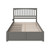 AFI Furnishings Mission Beds with Flat Panel Foot Board and 2 Urban Drawers