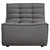 Diamond Sofa Marshall Grey Grey Chair And Ottoman