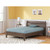 Ashley Furniture IKidz Blue Fabric Twin Mattress And Pillow