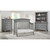 Oxford Soho Baby Richmond Brushed Gray 6 Drawer Chests