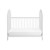 Oxford Soho Baby Everlee Whitewash Island Bed with Toddler Guardrail