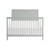 Oxford Soho Baby Essential Grey Full Convertible Panel Bed