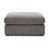 Parker House Surrender Grey Ottoman with Casters