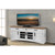 Parker House Americana Modern Cotton White 76 Inch TV Consoles