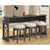 Parker House Sundance Grey Brown Everywhere Console with 3 Stools