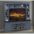 Parker House Americana Modern Blue 92 Inch TV Console with Hutch Backpanel and LED Lights