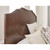 American Drew Vantage Warm Brown Carlisle Queen Panel Bed