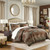 Olliix Croscill Classics Galleria Brown King 4pc Comforter Set