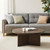 Olliix Martha Stewart Sadie Brown Round Coffee Table